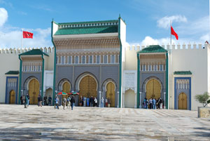 Marokko - Fez - Koninklijk Paleis Fès el- Jedid 
