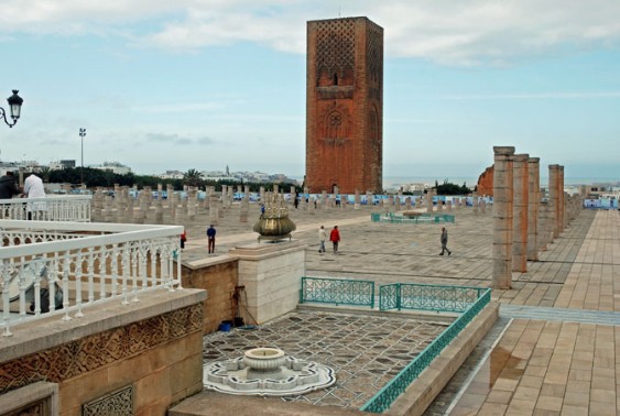 Marokko -  Rabat - Hassan toren