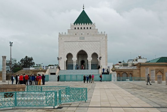 Marokko -  Rabat - Mausoleum van Mohammed V 